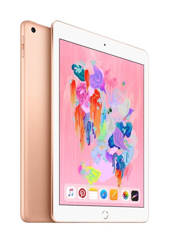 Dotykový tablet Apple iPad Wi-Fi   Cellular 128 GB - Gold, Dotykový, tablet, Apple, iPad, Wi-Fi ,  Cellular, 128, GB, Gold